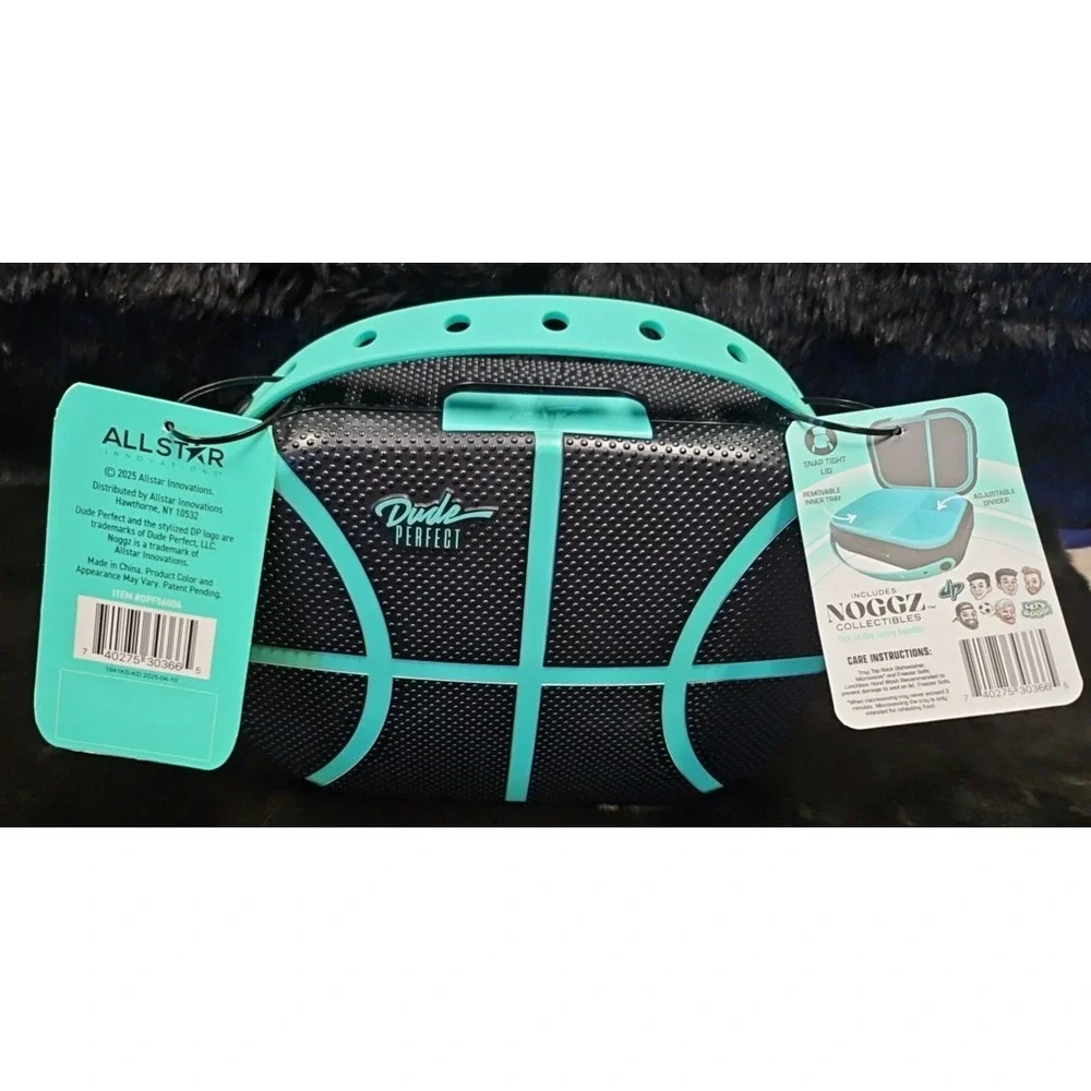 2 Pc. Dude Perfect Lunch Box , W/ Free NOGGZ